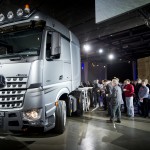 Präsentation von Actros SLT und Arocs SLT - Die Königsklasse im Lkw-Bau