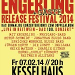 Engerling und Gäste, Konzert am 7. Februar 2014 im Berliner Kesselhaus