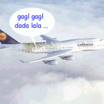Billig Airline-Flüge ohne Kinderlärm