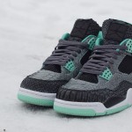 Die besten Sneaker 2014 - Air Jordan 4 „Green Glow Python” by JBF Customs (+English version)