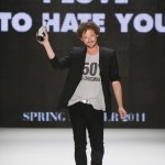 Marcel Ostertag bei der Fashion Week Berlin