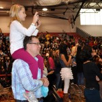 Rihannas-Late-Arrival-at-Barrington-High-School