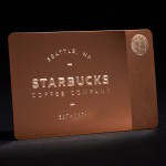 Die coolsten Kredit-/Geschenkkarten der Welt - Starbucks Metal Card