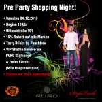 Styletrieb Lounge Pre-Party-Shopping