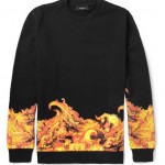  Die schönsten Looks für den Winter - Givenchy Flame-Print Sweatshirt (+English version)