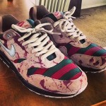 Die besten Horror-Sneaker 2014 - Nike Air Max 1 “Freddy” Customs by MajorHeat Productions   